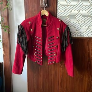 Size small, marching band jacket